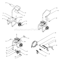 Page A Diagram and Parts List for 1067-0  Briggs and Stratton Pressure Washer